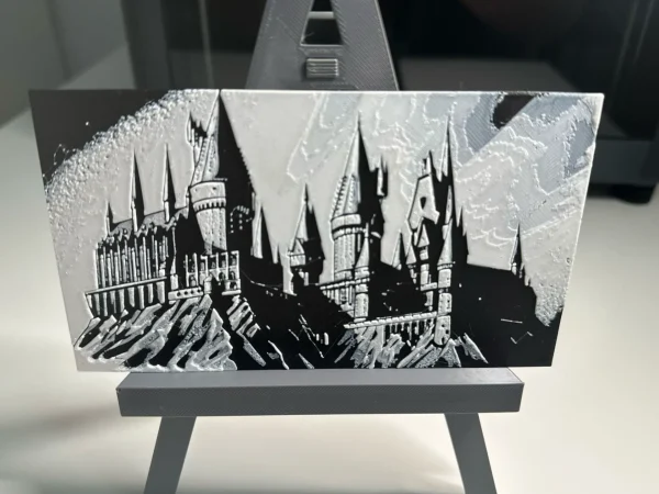 Quadro 3D Hogwarts – O Castelo Mágico