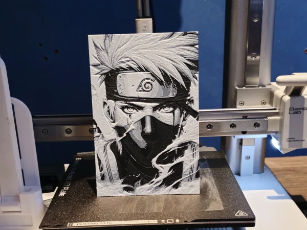 Quadro 3D Kakashi Hatake – Naruto