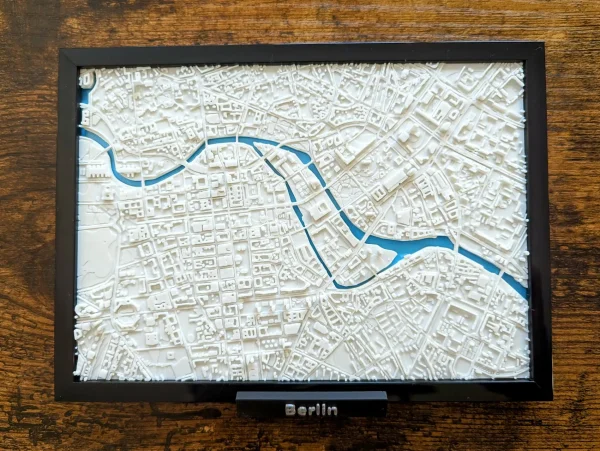 City Frame 3D – Berlim  (17x11cm) - Image 2