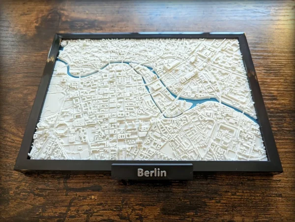 City Frame 3D – Berlim  (17x11cm)