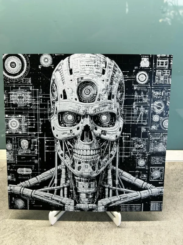 Quadro 3D – Exterminador do Futuro (20x19 cm) - Image 2