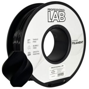 Filamento PETG preto Matte Prof. Lab